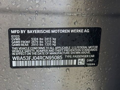 Used 2024 BMW 530i xDrive w/ Premium Package AWD/4WD image 37