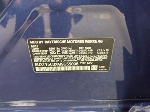 Used 2021 BMW X3 xDrive30i w/ M Sport Package image 40