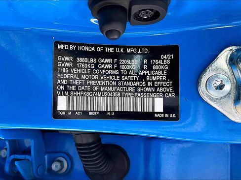 Used 2021 Honda Civic Type R image 16
