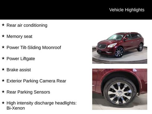 Used 2017 Buick Enclave Leather w/ Enclave Sport Touring Edition image 13