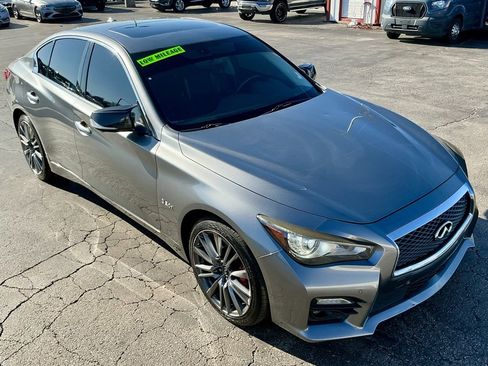 Used 2017 INFINITI Q50 Red Sport 400 image 4