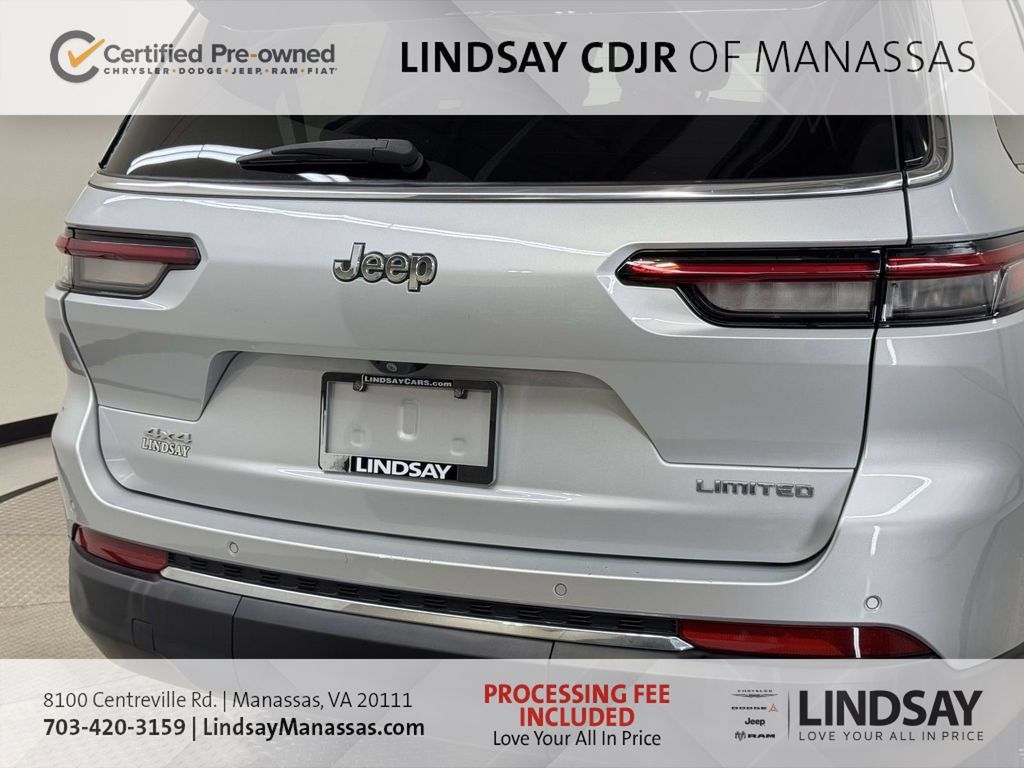 Certified 2023 Jeep Grand Cherokee L Limited w/ Luxury Tech Group II AWD/4WD image 10