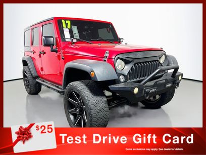 Used 2017 Jeep Wrangler Unlimited Sport w/ Quick Order Package 24S
