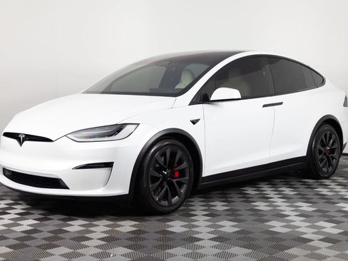 Used 2023 Tesla Model X Plaid AWD/4WD image 1