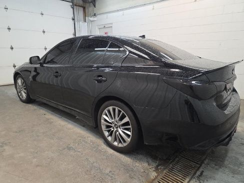 Used 2018 INFINITI Q50 Luxe w/ Essential Package (3.0T Luxe) AWD/4WD image 2