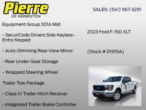 Certified 2023 Ford F150 XLT w/ Equipment Group 301A Mid AWD/4WD image 12