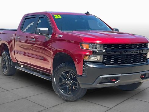 Used 2021 Chevrolet Silverado 1500 Custom Trail Boss w/ Safety Confidence Package AWD/4WD image 4