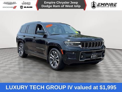 Certified 2021 Jeep Grand Cherokee L Overland w/ Luxury Tech Group IV AWD/4WD image 1