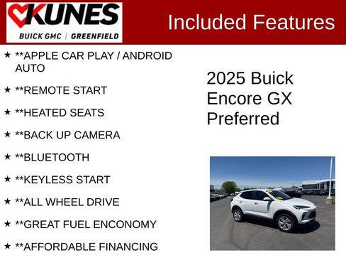 Used 2025 Buick Encore GX Preferred FWD image 2