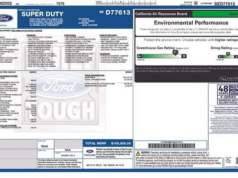 Used 2025 Ford F350 King Ranch w/ Chrome Package AWD/4WD image 3
