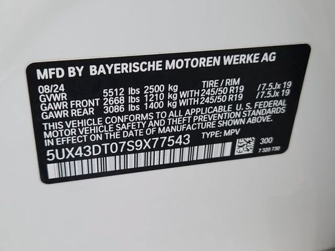 Used 2025 BMW X4 M40i w/ Premium Package AWD/4WD image 16