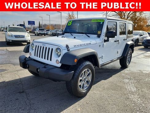 Used 2015 Jeep Wrangler Unlimited Rubicon w/ Connectivity Group image 7