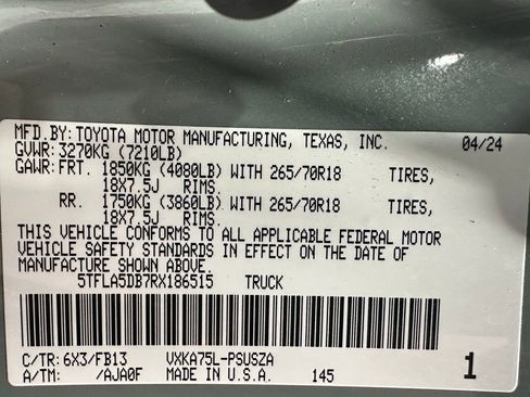 Used 2024 Toyota Tundra SR5 image 11