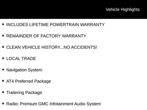 Used 2023 GMC Sierra 1500 AT4 w/ AT4 Preferred Package image 1