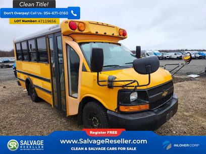 Used 2013 Chevrolet Express 3500 w/ School Bus Package