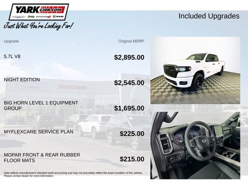 New 2026 RAM 1500 Big Horn w/ Night Edition AWD/4WD image 3