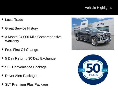 Used 2019 GMC Sierra 1500 SLT w/ SLT Premium Plus Package image 7