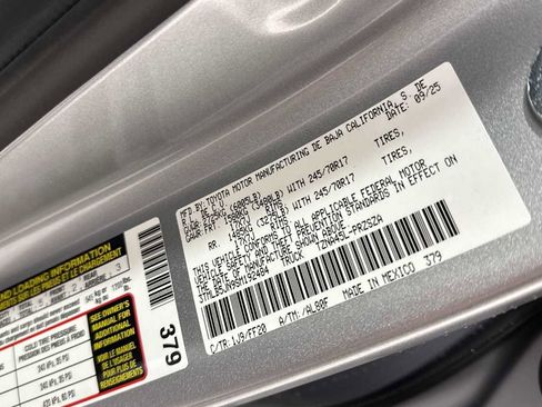 New 2025 Toyota Tacoma SR5 image 11