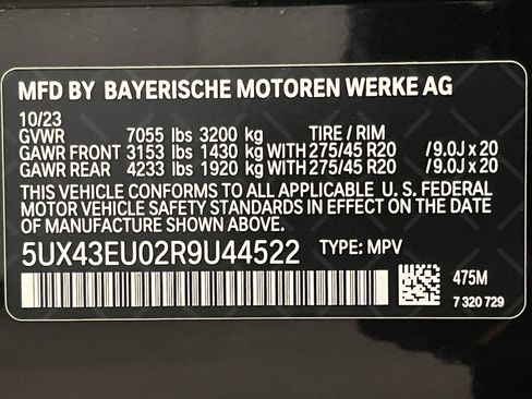 Used 2024 BMW X5 xDrive50e w/ M Sport Package AWD/4WD image 25