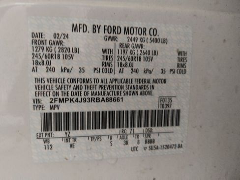 Used 2024 Ford Edge SEL image 33