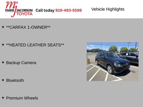 Used 2019 Volkswagen Tiguan SE AWD/4WD image 5