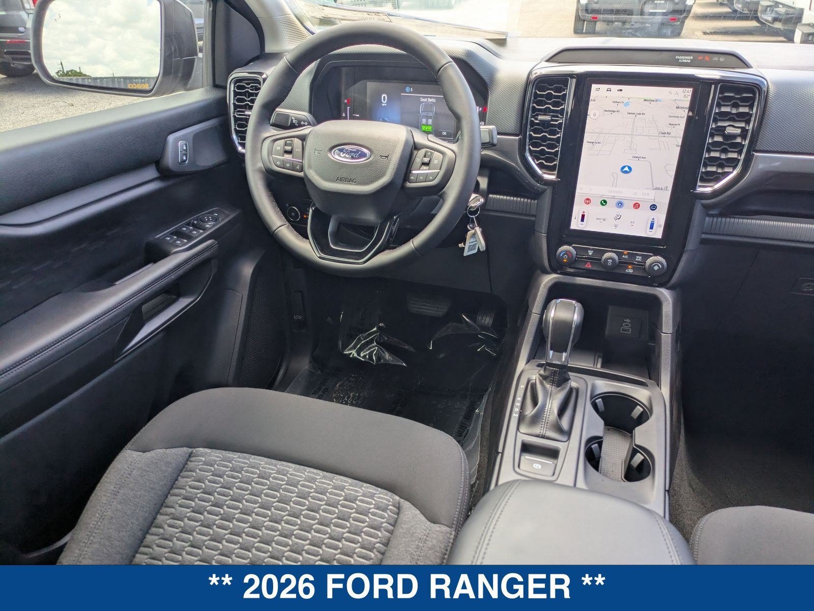 New 2026 Ford Ranger XLT w/ Black Appearance Package RWD image 21