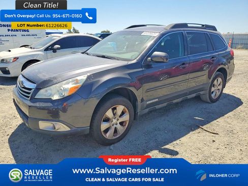 Used 2012 Subaru Outback 2.5i Premium w/ All-Weather Pkg AWD/4WD image 1