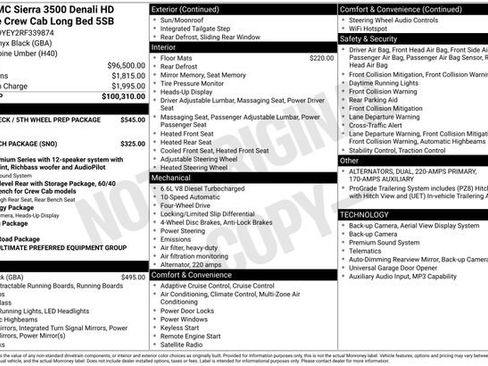 Used 2024 GMC Sierra 3500 Denali Ultimate AWD/4WD image 4