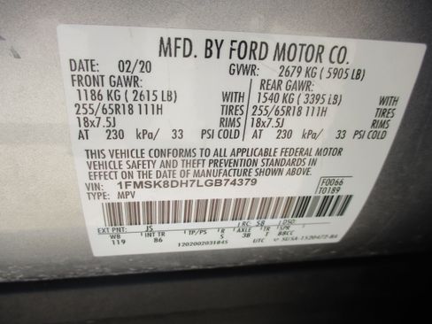 Used 2020 Ford Explorer XLT w/ Comfort Package AWD/4WD image 21