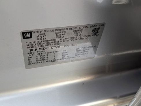 Used 2016 GMC Sierra 1500 SLE w/ SLE Value Package RWD image 19