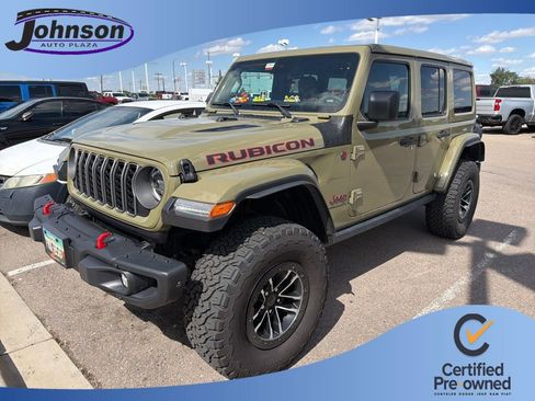 Used 2025 Jeep Wrangler Unlimited Rubicon AWD/4WD image 1