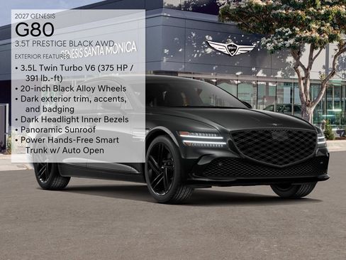New 2027 Genesis G80 3.5T Prestige AWD/4WD image 3