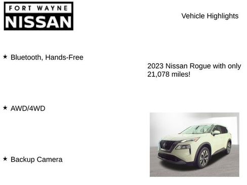Used 2023 Nissan Rogue SV AWD/4WD image 7