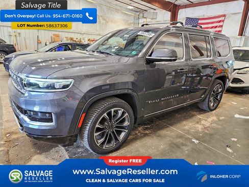 Used 2022 Jeep Grand Wagoneer Series III w/ Rear Seat Video Group 1 AWD/4WD image 1