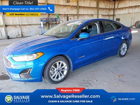 Used 2019 Ford Fusion SE FWD image 1