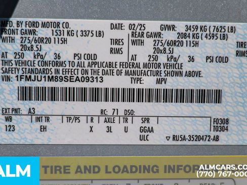 Used 2025 Ford Expedition Platinum AWD/4WD image 67