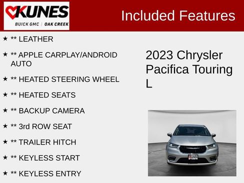 Used 2023 Chrysler Pacifica Touring-L FWD image 2