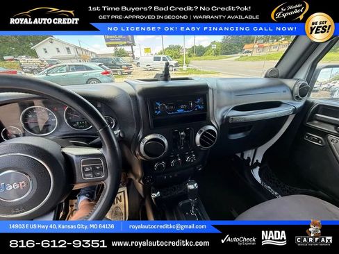 Used 2013 Jeep Wrangler Unlimited Sport w/ Dual Top Group AWD/4WD image 10
