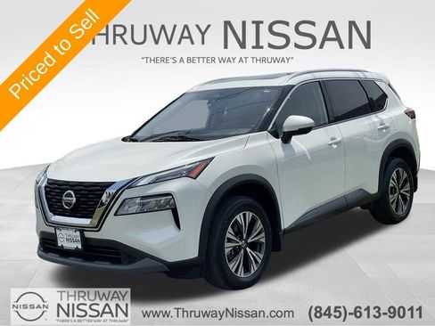 Certified 2023 Nissan Rogue SV w/ SV Premium B Package AWD/4WD image 1