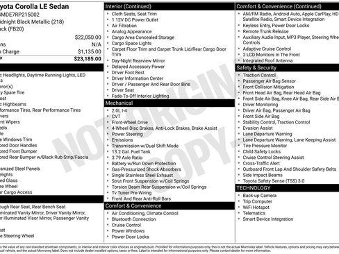 Used 2024 Toyota Corolla LE image 6