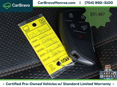 Certified 2023 Chevrolet Silverado 1500 High Country w/ Z71 Off-Road Package AWD/4WD image 55