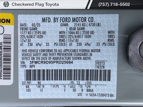 Used 2023 Ford Bronco Sport Badlands image 21