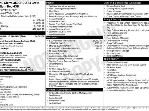 Used 2024 GMC Sierra 3500 AT4 w/ AT4 Premium Plus Package AWD/4WD image 11