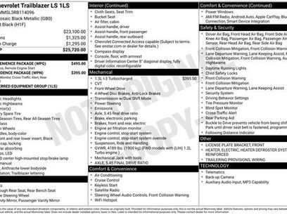 Used 2024 Chevrolet TrailBlazer LS w/ LS Convenience Package