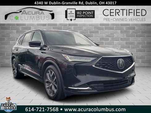 Used 2022 Acura MDX SH-AWD w/ Technology Package image 1
