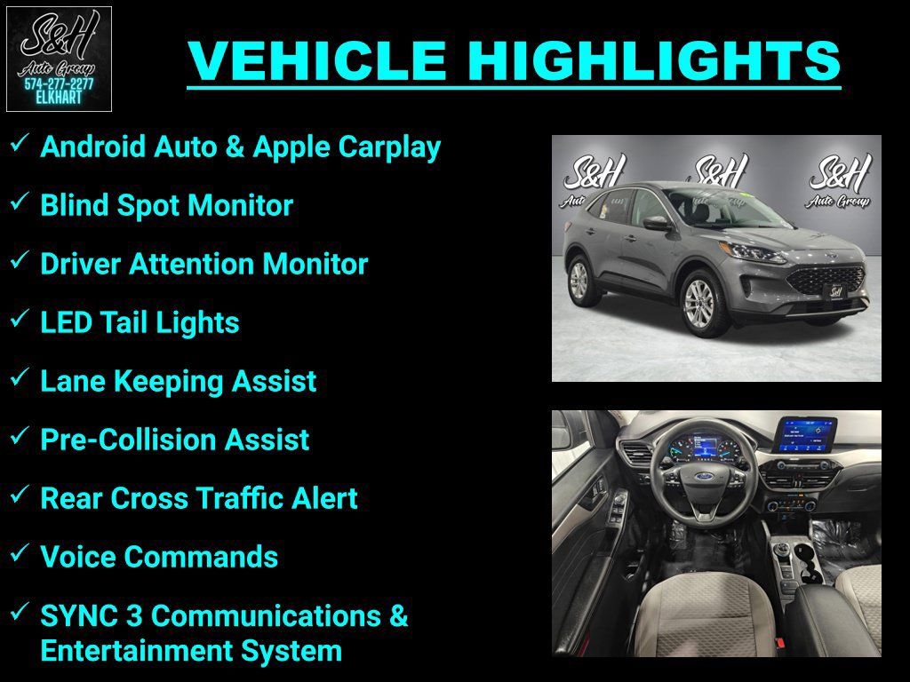 Used 2022 Ford Escape SE AWD/4WD image 3