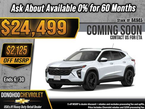 New 2026 Chevrolet Trax LT w/ Midnight Edition FWD image 1