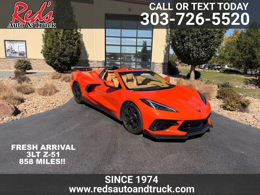 Used 2020 Chevrolet Corvette Stingray Premium Conv w/ 3LT Preferred Equipment Group RWD image 32