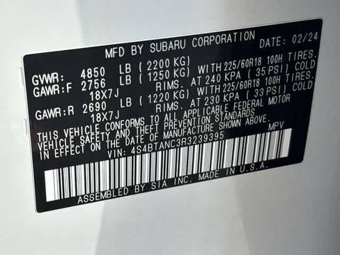 Certified 2024 Subaru Outback Limited w/ Popular Package #2 AWD/4WD image 33