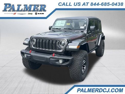 New 2025 Jeep Wrangler Unlimited Rubicon w/ XTREMEE 35" Tire Package image 1